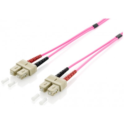CABLE FIBRA OPTICA OM4 MULTIMODO LIBRE HALOGENOS SC/SC en Huesoi