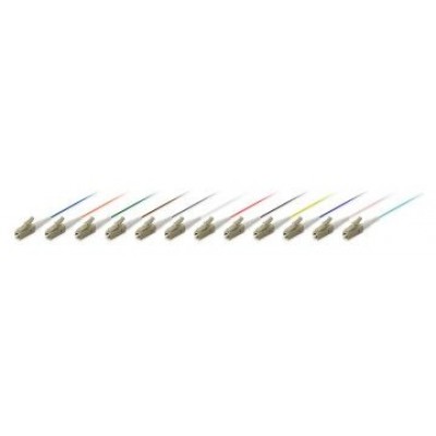 CABLE FIBRA OPTICA OM3 LC A PIGTAL 50/125u 1M Pack 12 en Huesoi