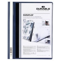 DOSSIER FASTENER DURAPLUS A4 PVC AZUL OSCURO DURABLE 2579-07 (MIN25) (Espera 4 dias) en Huesoi