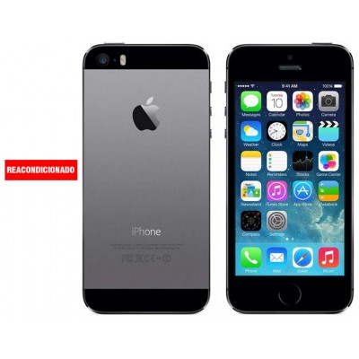 APPLE iPHONE 5S 16 GB SPACE GREY REACONDICIONADO GRADO A (Espera 4 dias) en Huesoi