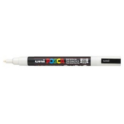 ROTULADOR NO PERMANENTE PC-3M PUNTA CONICA 0,9-1,3MM BLANCO UNI-BALL 284554000 (MIN6) (Espera 4 dias) en Huesoi