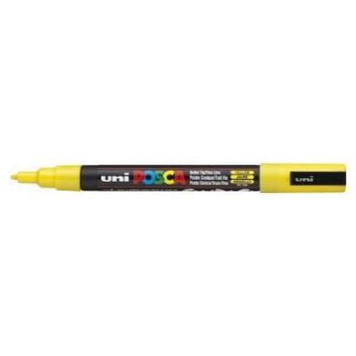 ROTULADOR NO PERMANENTE PC-3M PUNTA CONICA 0,9-1,3MM AMARILLO UNI-BALL 284570000 (MIN6) (Espera 4 dias) en Huesoi