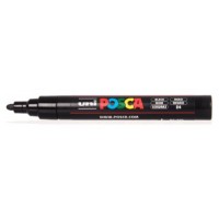 MARCADOR PC-5M POSCA 1.8-2.5MM NEGRO UNI-BALL 286658000 (MIN6) (Espera 4 dias) en Huesoi