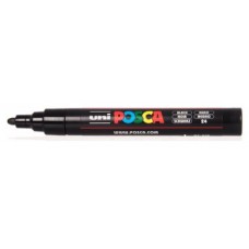 MARCADOR PC-5M POSCA 1.8-2.5MM NEGRO UNI-BALL 286658000 (MIN6) (Espera 4 dias) en Huesoi