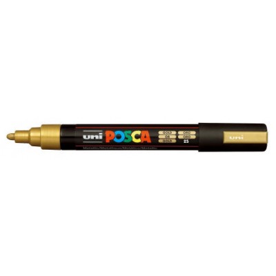 MARCADOR PC-5M POSCA 1.8-2.5MM ORO UNI-BALL 286666000 (MIN6) (Espera 4 dias) en Huesoi