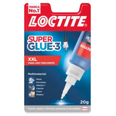 LOCTITE SUPERGLUE-3 XXL 20G LOCTITE 2646770 (Espera 4 dias) en Huesoi