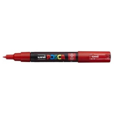 ROTULADOR NO PERMANENTE PC-1M PUNTA CONICA 0,7MM ROJO UNI-BALL 285072000 (MIN6) (Espera 4 dias) en Huesoi