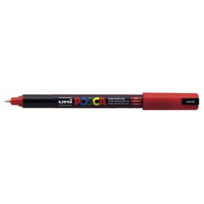 MARCADOR POSCA PC-1MR 0,7MM ROJO UNI-BALL 289819000 (MIN6) (Espera 4 dias) en Huesoi