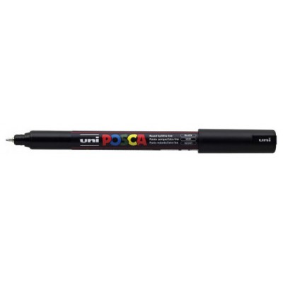 MARCADOR POSCA PC-1MR 0,7MM NEGRO UNI-BALL 289827000 (MIN6) (Espera 4 dias) en Huesoi