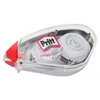 Pritt Compact Flex corrección de películo/cinta 10 m Rojo, Transparente, Blanco 1 pieza(s) (MIN24) (Espera 4 dias) en Huesoi