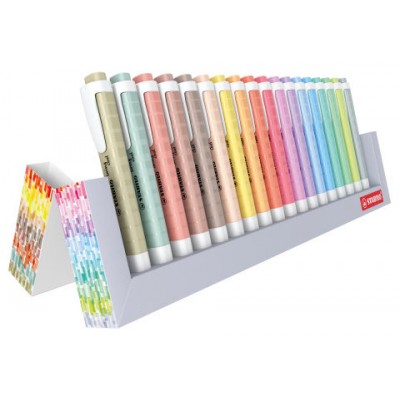 SET ESCRITORIO CARTON SWING COOL NATURE COLORS 18 UNIDADES SURTIDAS TRAZO 1/4MM. STABILO 275/18-02-5 (Espera 4 dias) en Huesoi