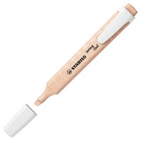 MARCADOR FLUORESCENTE SWING COOL NATURE TRAZO 1/4MM. BEIGE STABILO 275/186 (MIN10) (Espera 4 dias) en Huesoi