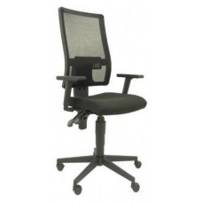 PIQUERAS Y CRESPO NOWY STYL Silla Taktik respaldo malla negro asiento aran negro en Huesoi