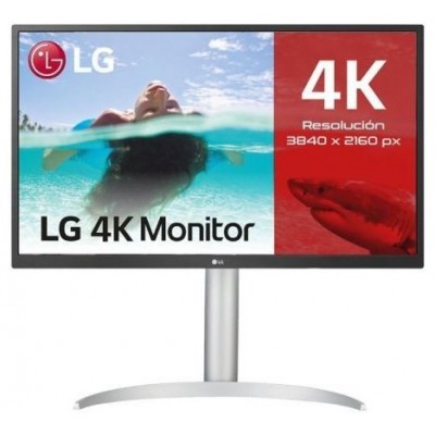 LG 27UP550P-W pantalla para PC 68,6 cm (27") 3840 x 2160 Pixeles 4K Ultra HD Plata, Blanco (Espera 4 dias) en Huesoi