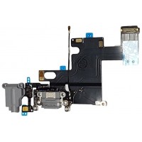 REPUESTO FLEX CONECTOR DE CARGA SPACE GREY IPHONE 6 (Espera 4 dias) en Huesoi