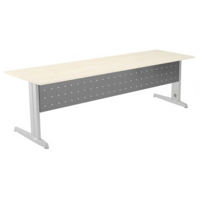 FALDÓN METÁLICO GRIS PARA MESA DE OFICINA SERIE METAL MEDIDA 200 CM. ROCADA 2938 (Espera 4 dias) en Huesoi