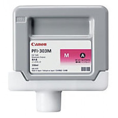 CANON IPF810/820 CARTUCHO DE TINTA MAGENTA PFI303M 330 ML en Huesoi