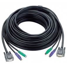 Aten 30ft PS/2 cable para video, teclado y ratón (kvm) Negro 10 m (Espera 4 dias) en Huesoi