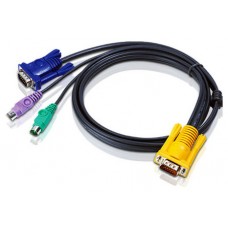 Aten 2L5206P cable para video, teclado y ratón (kvm) Negro 6 m (Espera 4 dias) en Huesoi