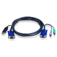 Aten 2L5503UP cable para video, teclado y ratón (kvm) Negro 3 m (Espera 4 dias) en Huesoi