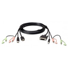Aten 2L-7D02DH adaptador de cable HDMI DVI-D Negro (Espera 4 dias) en Huesoi