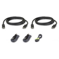 Aten 2L-7D02UDPX5 cable para video, teclado y ratón (kvm) 1,8 m Negro (Espera 4 dias) en Huesoi