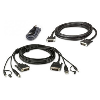 Aten 2L-7D02UDX3 cable para video, teclado y ratón (kvm) 1,8 m Negro (Espera 4 dias) en Huesoi