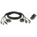 Aten 2L-7D03UDX4 cable para video, teclado y ratón (kvm) 3 m Negro (Espera 4 dias) en Huesoi