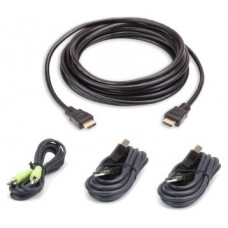 Aten 2L-7D03UHX4 cable para video, teclado y ratón (kvm) 3 m Negro (Espera 4 dias) en Huesoi
