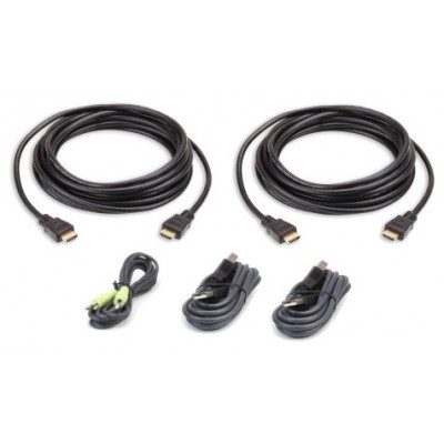 Aten 2L-7D03UHX5 cable para video, teclado y ratón (kvm) 3 m Negro (Espera 4 dias) en Huesoi