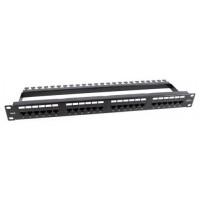 PATCH PANEL 24 PUERTOS 19" SIN CONECTORES Conectores KEYSTONE (Espera 4 dias) en Huesoi