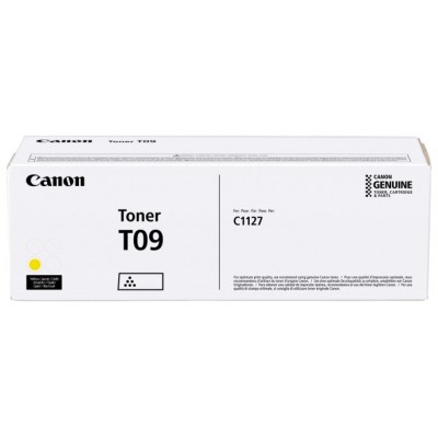 CANON Toner T09 amarillo I-Sensys XC-Serie  1127 I, 1127, 1127 P, 1127 iF en Huesoi