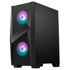 MSI MAG FORGE M100R carcasa de ordenador Midi Tower Negro, Transparente (Espera 4 dias) en Huesoi