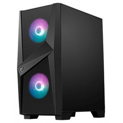 CAJA GAMING MSI MAG FORGE M100R ATX 2XUSB3.2 ARGB NEGRO en Huesoi