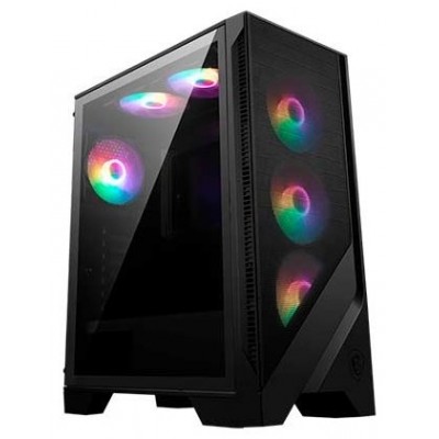 MSI MAG FORGE 120A AIRFLOW carcasa de ordenador Midi Tower Negro, Transparente (Espera 4 dias) en Huesoi