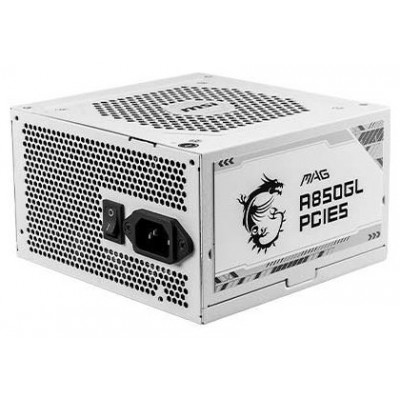 MSI MAG A850GL PCIE5 WHITE unidad de fuente de alimentación 850 W 20+4 pin ATX ATX Blanco (Espera 4 dias) en Huesoi