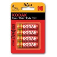 PILAS AA KODAK EXTRA HEAVY DUTY ZINC LR6 PACK 4 en Huesoi