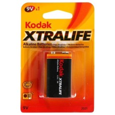PILAS LR61 KODAK ALCALINA XTRALIFE 9V 1 UNIDAD en Huesoi