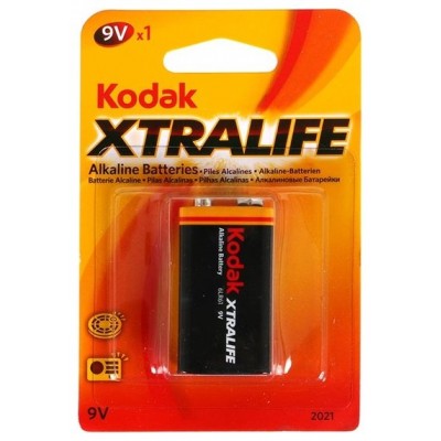 PILA KODAK ALCALINA  XTRALIFE 9V LR61 BLISTER*1 en Huesoi