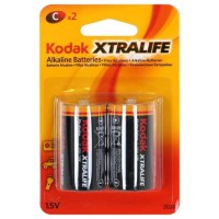 PILAS LR14 KODAK ALCALINA XTRALIFE C 2 UNIDADES en Huesoi