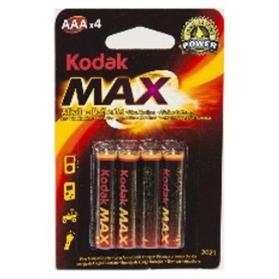 PILAS AAA KODAK SUPER ALCALINA MAX LR03 1150 mAh PACK en Huesoi