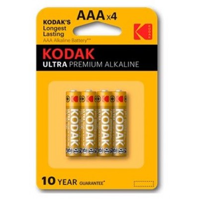 PILAS AAA KODAK ULTRA PREMIUM ALCALINA LR3 PACK 4 en Huesoi