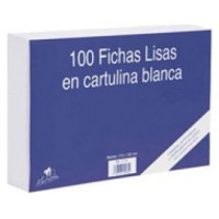 100 FICHAS DE CARTULINA LISA  (150X100 MM) N.º 3 MARIOLA 3113L (Espera 4 dias) en Huesoi