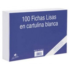 100 FICHAS DE CARTULINA LISA  (150X100 MM) N.º 3 MARIOLA 3113L (Espera 4 dias) en Huesoi