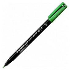 MARCADOR LUMOCOLOR PERMANENTE PUNTA SUPERFINA 0,4MM. VERDE STAEDTLER 313-5 (MIN10) (Espera 4 dias) en Huesoi