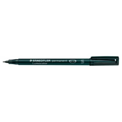 MARCADOR LUMOCOLOR PERMANENTE PUNTA SUPERFINA 0,4MM. NEGRO STAEDTLER 313-9 (MIN10) (Espera 4 dias) en Huesoi