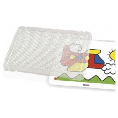 JUEGO PLACA PARA PINCHOS TRANSPARENTE 31X21 CM SET DE 6 UNIDADES MINILAND 31830 (Espera 4 dias) en Huesoi