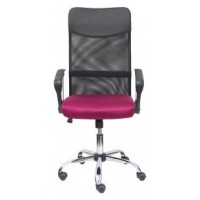 SILLA GONTAR RESPALDO MALLA NEGRO ASIENTO GRANATE PIQUERAS Y CRESPO 31BM8403D933CRRP (Espera 4 dias) en Huesoi