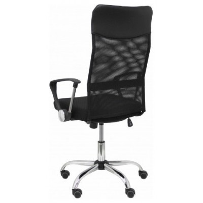 PIQUERAS Y CRESPO Silla FOROL Gontar respaldo malla negro asiento negro en Huesoi