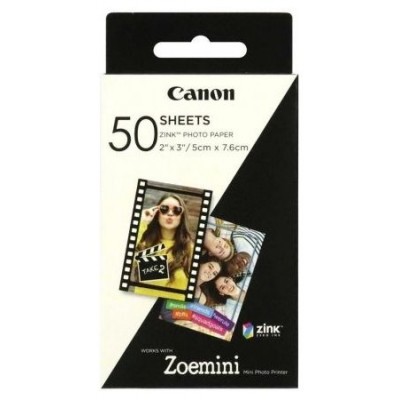 CANON 50 HOJAS PAPEL FOTOGRaFICO ADHESIVO CANON ZINK PARA ZOE MINI en Huesoi